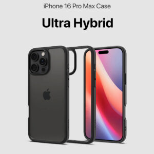 Ultra Hybrid Matte Black (iPhone 16 Pro Max Case)(ACS07996)