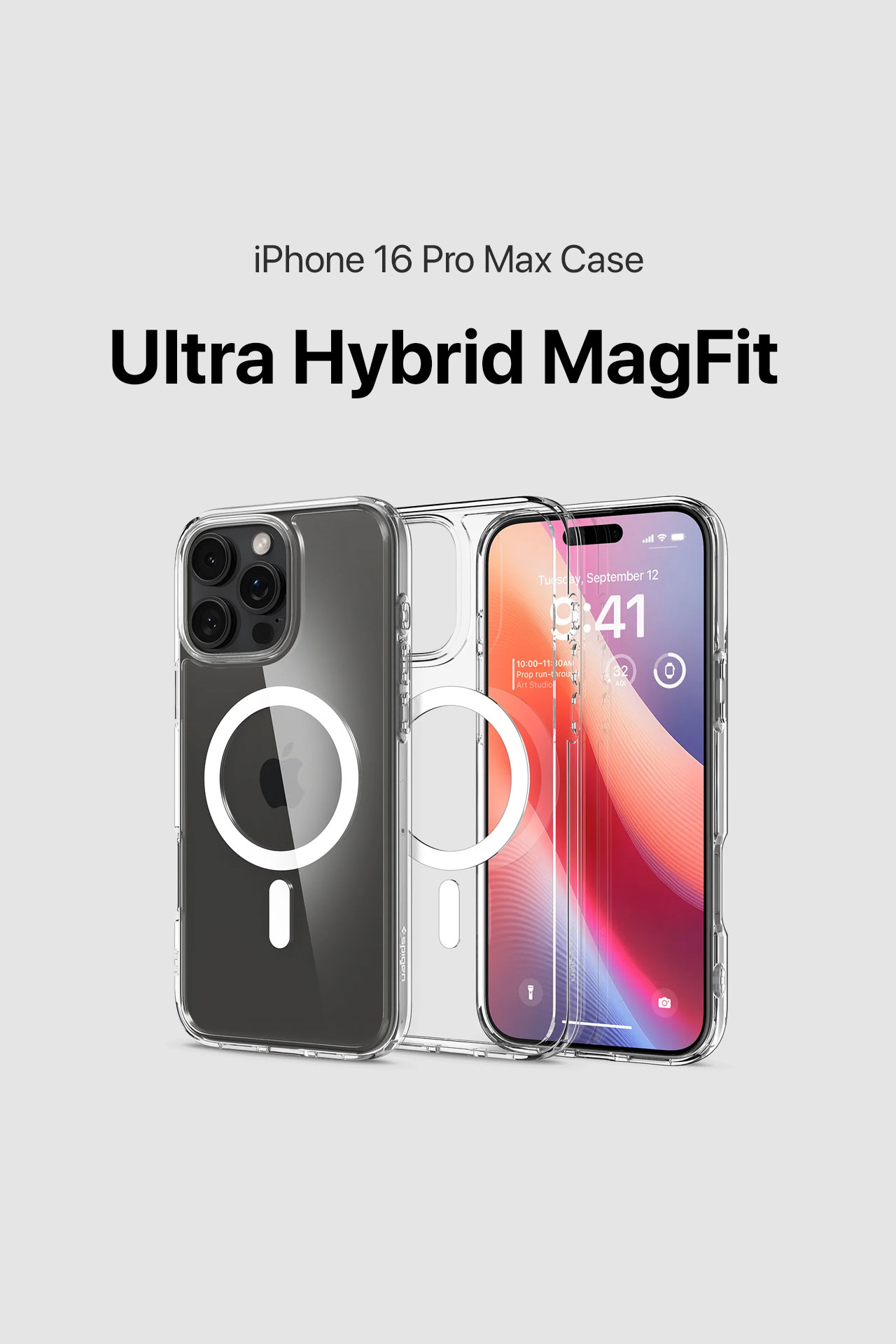 Ultra Hybrid MagFit White (iPhone 16 Pro Max Case)(ACS07998)