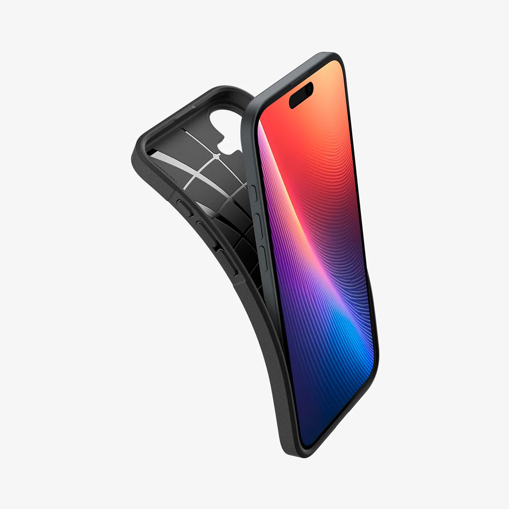 Core Armor Matte Black (iPhone 16 Plus Case)(ACS08090) - Image 4