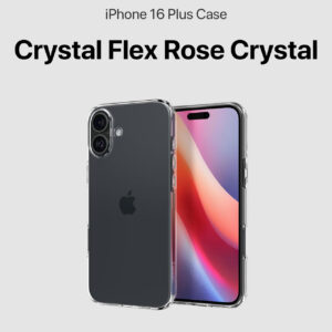 Crystal Flex Rose Crystal (iPhone 16 Plus Case)(ACS08094)