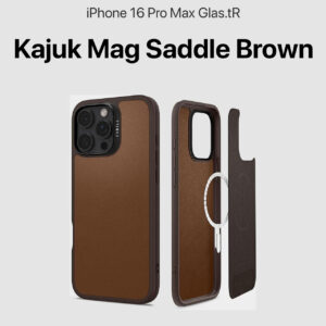 Cyrill iPhone 16 Pro Max Case Kajuk Mag Saddle Brown(ACS08397)