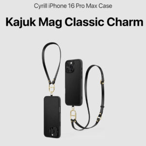 Cyrill iPhone 16 Pro Max Case Kajuk Mag Classic Charm Black(ACS08400)