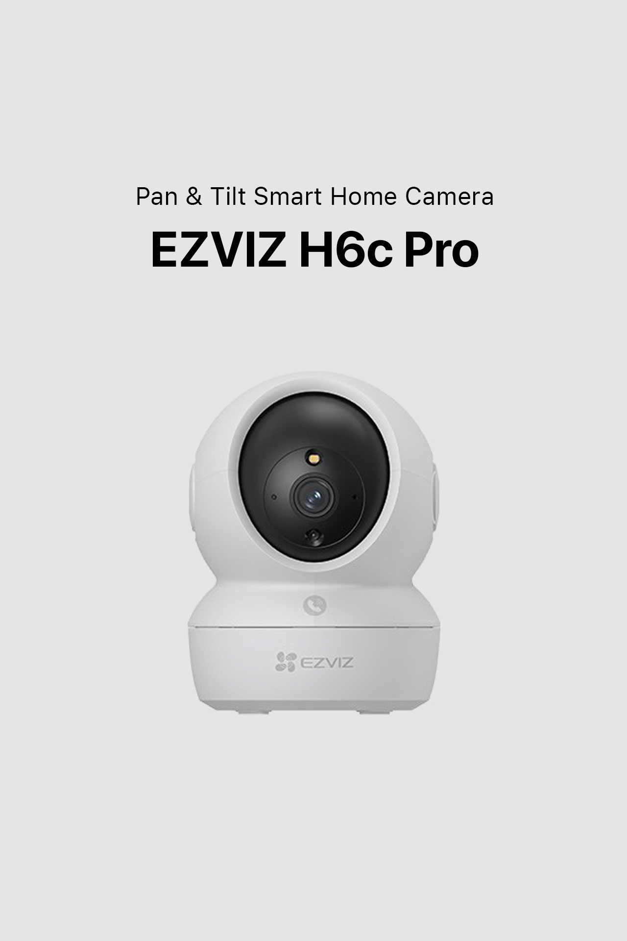 Ezviz H6c Pro Type-C Pan & Tilt Smart Home Camera