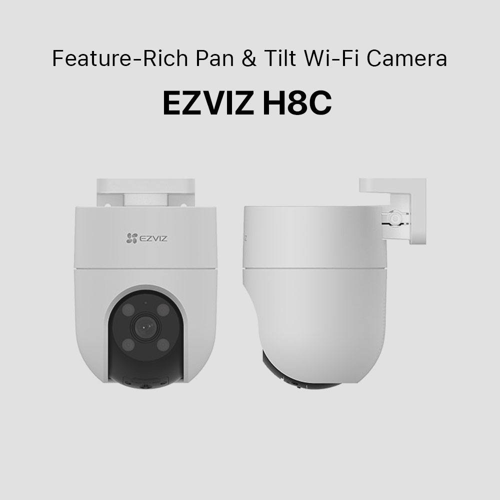 EZVIZ H8c Feature-Rich Pan & Tilt Wi-Fi Camera - Image 5