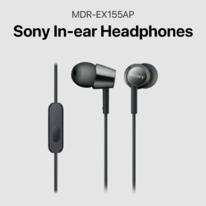 SONY MDR-EX155AP IN-EAR HEADPHONES