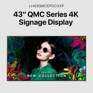 Samsung 43" QMC Series 4K Signage Display [LH43QMCEPGCXXP]