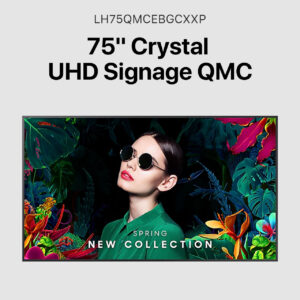 Samsung 75" Crystal UHD Signage [LH75QMCEBGCXXP]