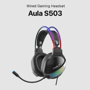 Aula S503 wired gaming Headset Head Beam Glow