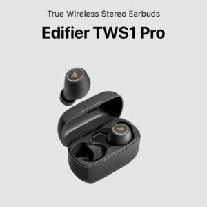 Edifier TWS1 Pro True Wireless Stereo Earbuds (Dark Grey)