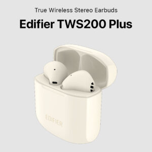 Edifier TWS200 Plus True Wireless Stereo Earbuds - Ivory