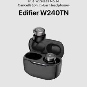 Edifier W240TN True Wireless Noise Cancellation In-Ear Headphones- Black